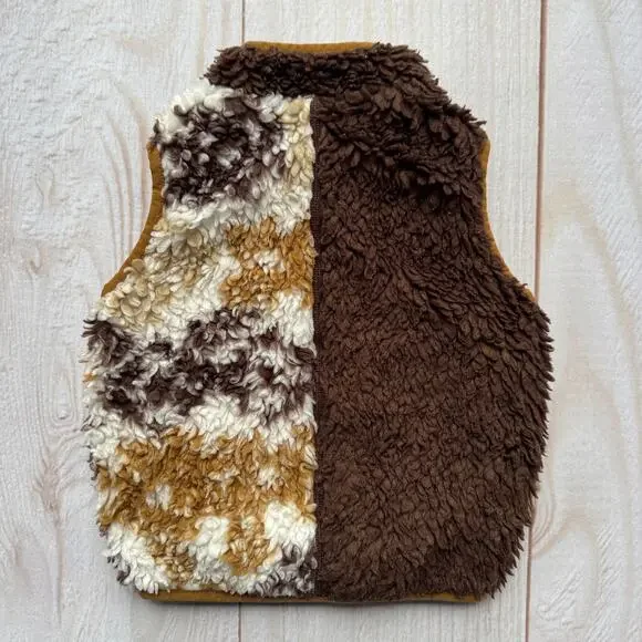 Patagonia Baby 12M Sherpa Deep Pile Retro X Fleece Vest Jacket Outdoors Hiking - Picture 2 of 6